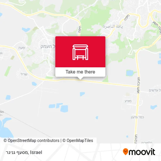Карта מסעף גניגר