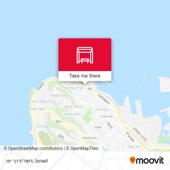 Карта דואר/דרך יפו