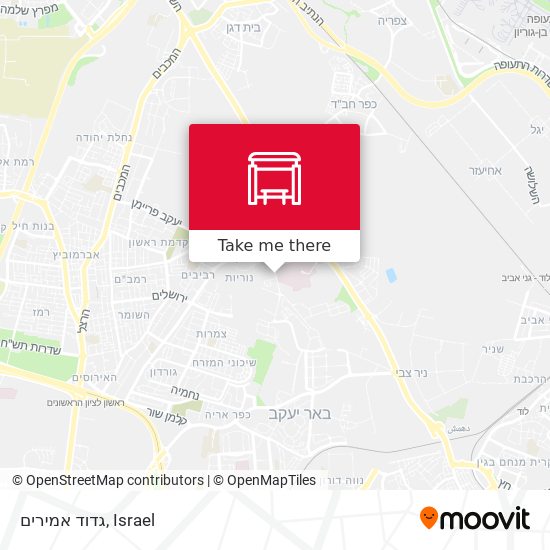 גדוד אמירים map