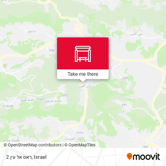 Карта ראס אל עין 2
