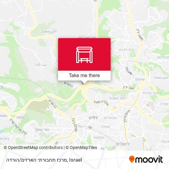 מרכז תחבורתי הארזים/הורדה map