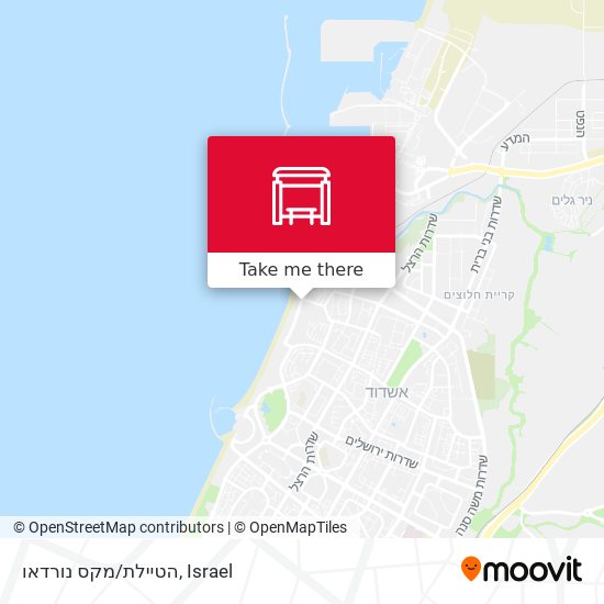 הטיילת/מקס נורדאו map