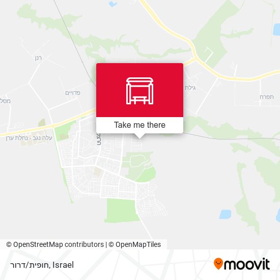 חופית/דרור map