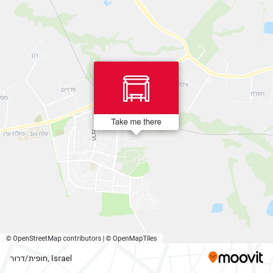 חופית/דרור map