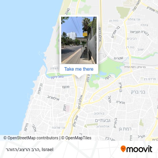 הרב הרצוג/הזוהר map