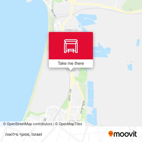 Карта מסעף מילואות