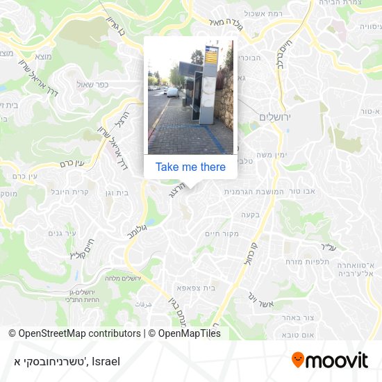טשרניחובסקי א' map