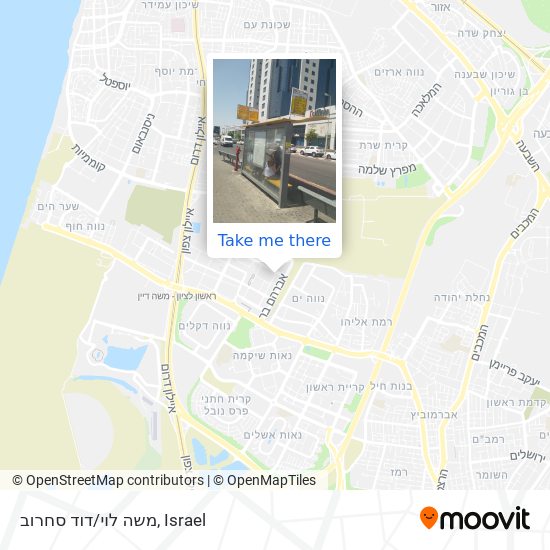 משה לוי/דוד סחרוב map
