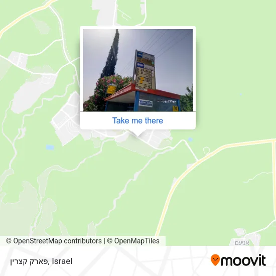 Карта פארק קצרין