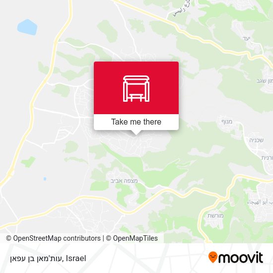 עות'מאן בן עפאן map