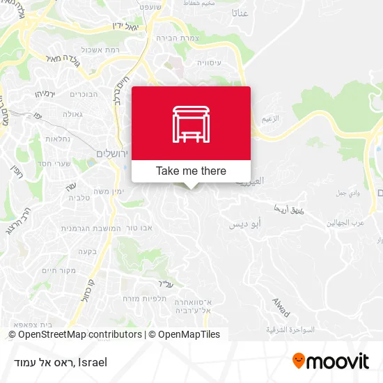 Карта ראס אל עמוד