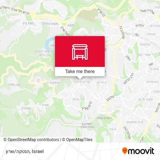 Карта הנטקה/שרון