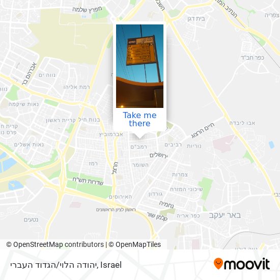 יהודה הלוי/הגדוד העברי map