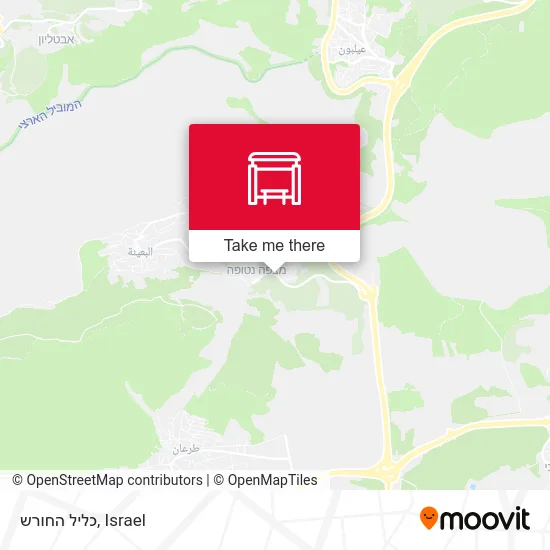 Карта כליל החורש