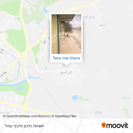 תיכון מקיף עמל map