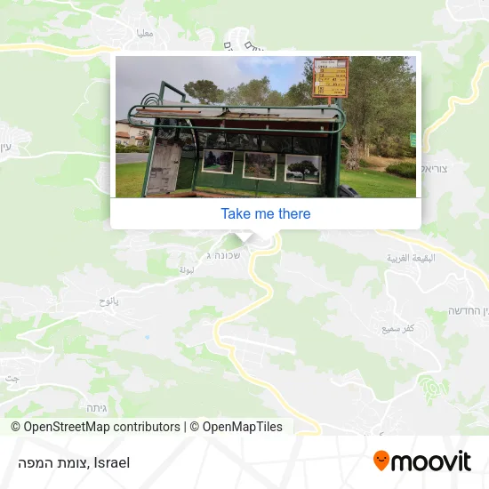 Карта צומת המפה