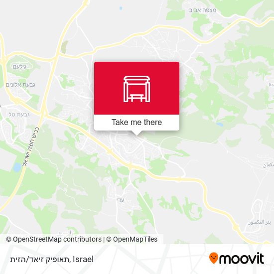 תאופיק זיאד/הזית map