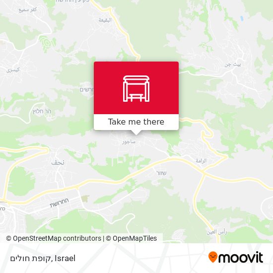 קופת חולים map