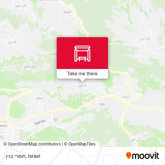 Карта חומרי בנין