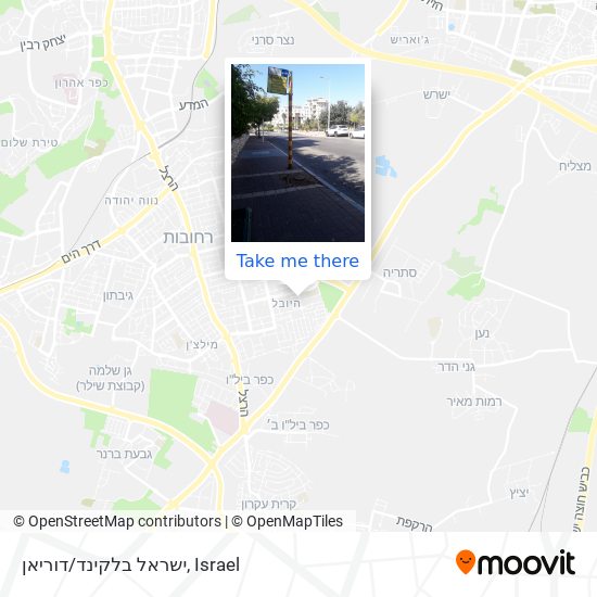 ישראל בלקינד/דוריאן map