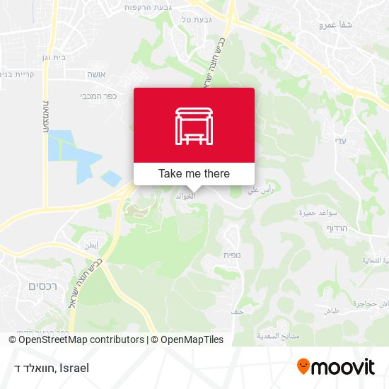 חוואלד ד map