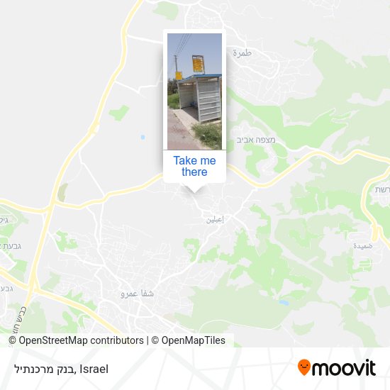 בנק מרכנתיל map