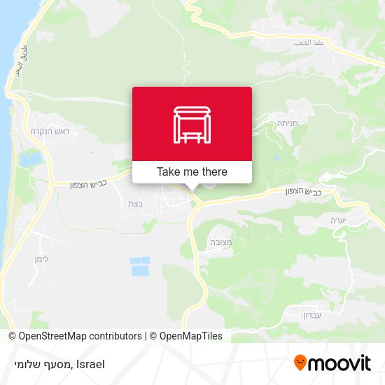Карта מסעף שלומי