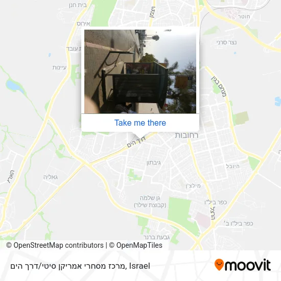 מרכז מסחרי אמריקן סיטי/דרך הים map