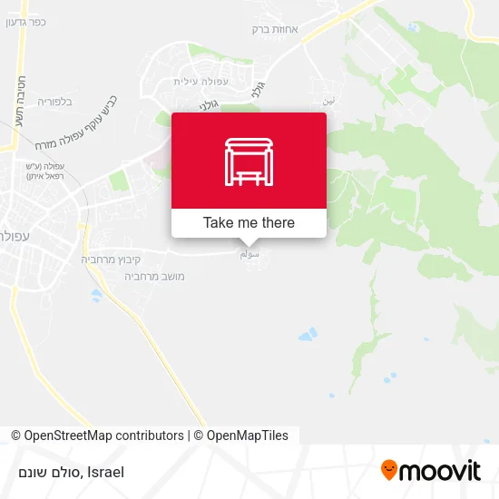 Карта סולם שונם