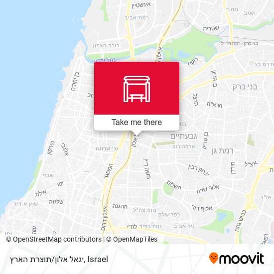 יגאל אלון/תוצרת הארץ map