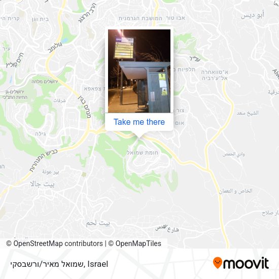 שמואל מאיר/ורשבסקי map