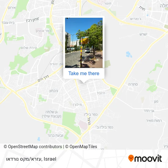 עזרא/מקס נורדאו map
