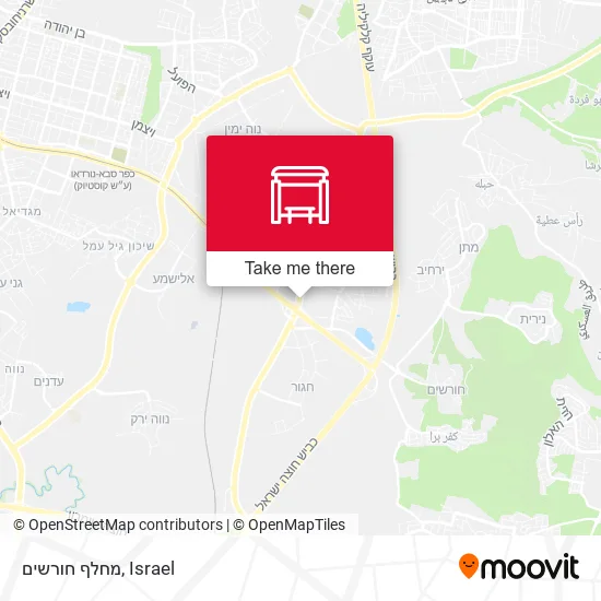 Карта מחלף חורשים