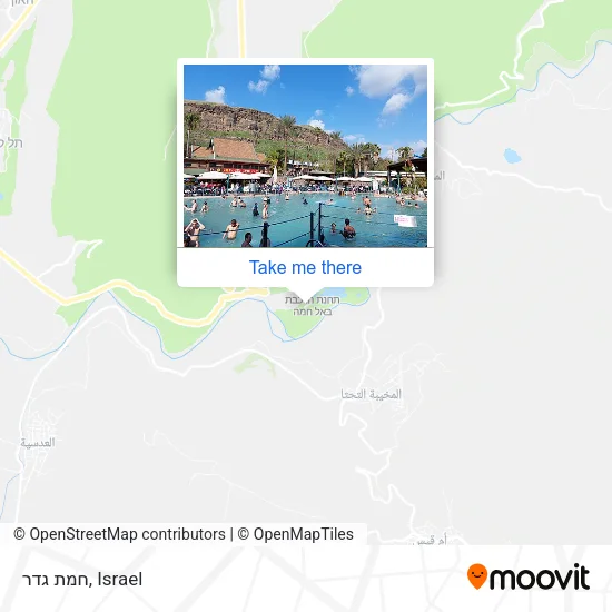 Карта חמת גדר