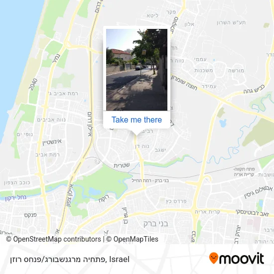 Карта פתחיה מרגנשבורג/פנחס רוזן
