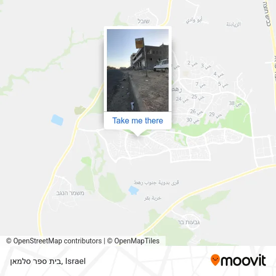 Карта בית ספר סלמאן