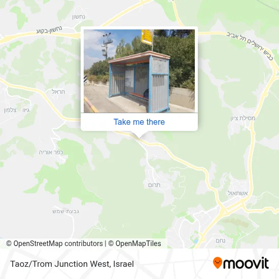 Taoz/Trom Junction West map