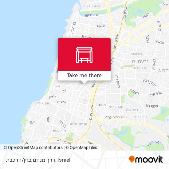 דרך מנחם בגין/הרכבת map