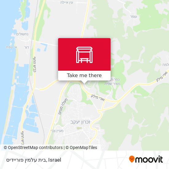 בית עלמין פוריידיס map