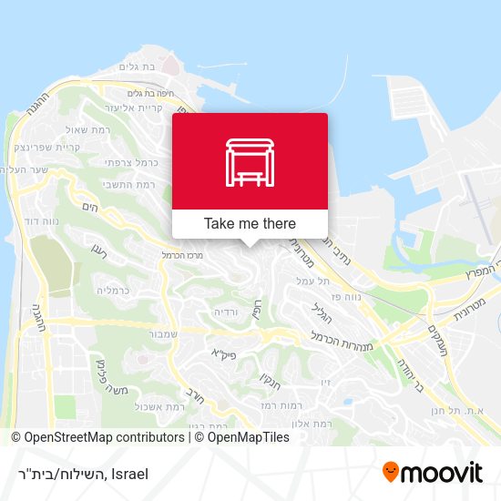 השילוח/בית''ר map