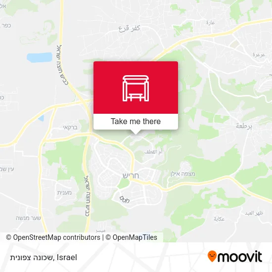 Карта שכונה צפונית