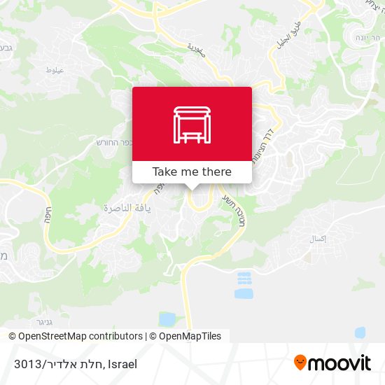 חלת אלדיר/3013 map
