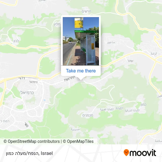 Карта הנפח/מעלה כמון