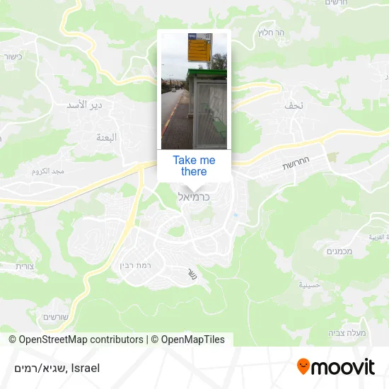 Карта שגיא/רמים