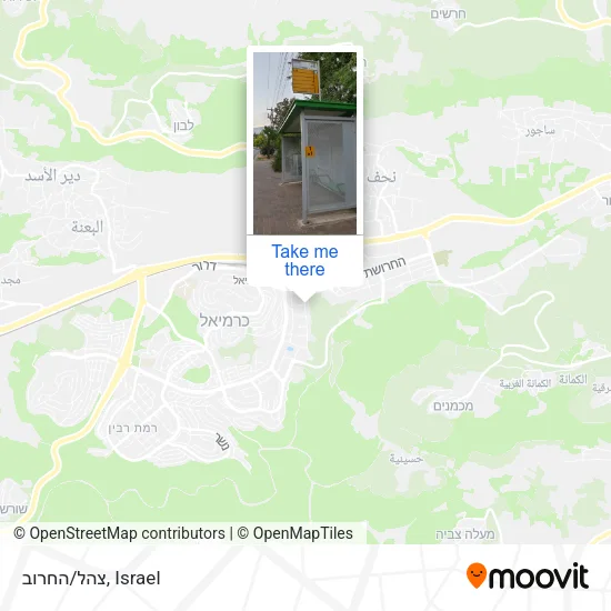 Карта צהל/החרוב