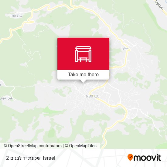 שכונת יד לבנים 2 map