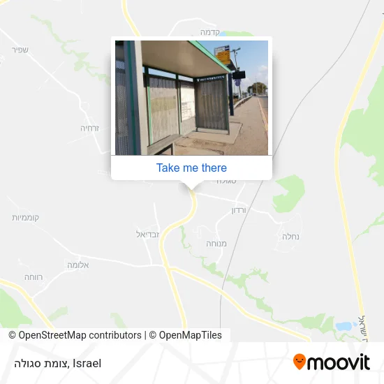 Карта צומת סגולה