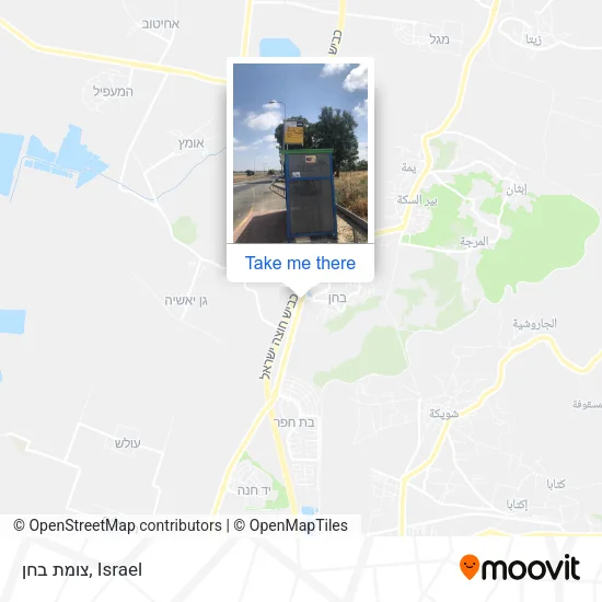 Карта צומת בחן