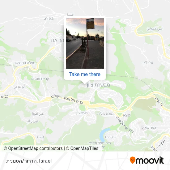 הדרור/הסנונית map