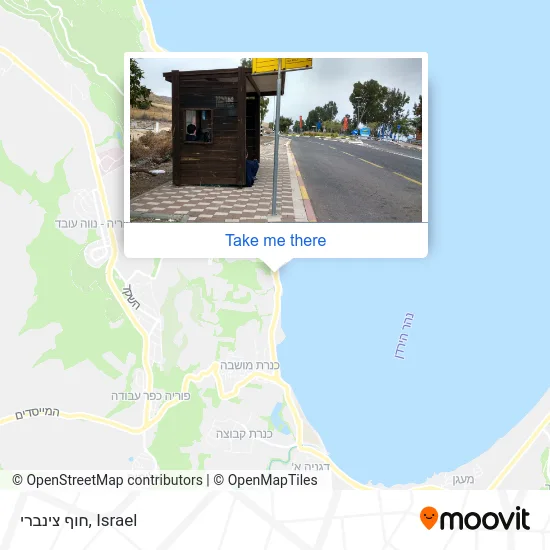 Карта חוף צינברי